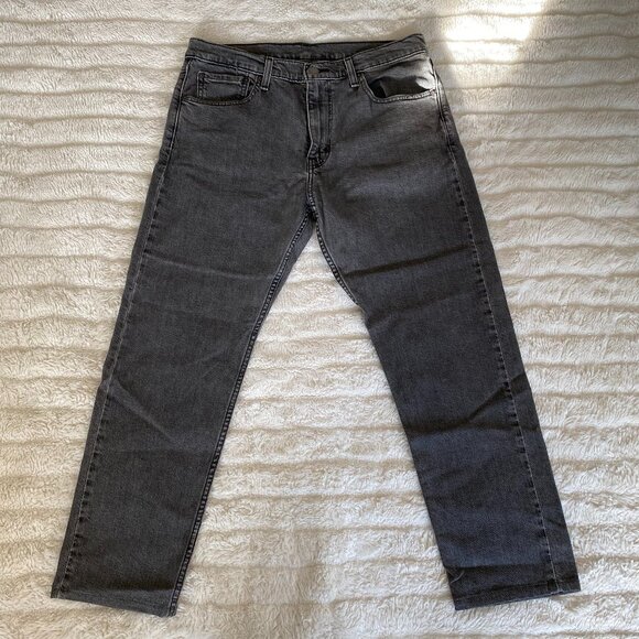 Levi's Men's 512 Slim Taper Stretch Jeans - Grey Wash, 33" Waist - Picture 1 of 9